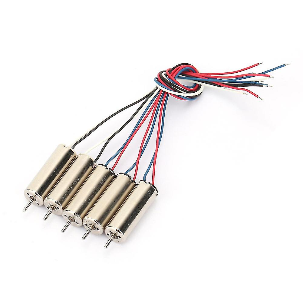 5 Pcs High Speed 4 Axle Coreless Torsion Motor 24000rpm Strong Power DIY Large Aircraft Motor for RC Models and Robotics