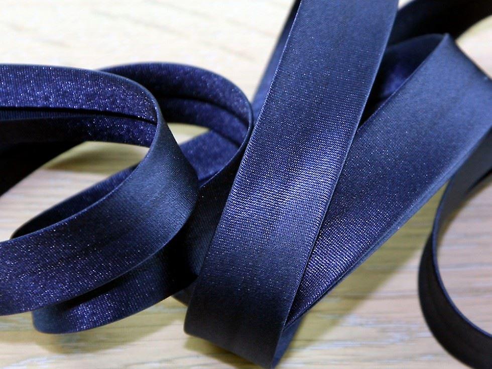 20mm Prym Duchesse 缎面偏心装订带 3.5m 海军蓝 - 每个