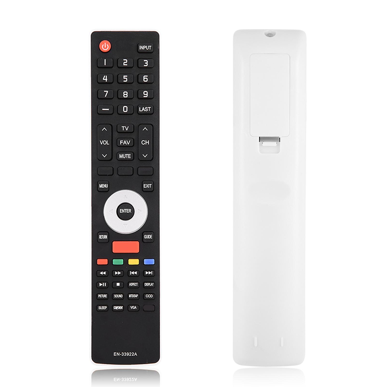 Remote Control Replacement for EN-33922A TV, 22.7x5x2cm, Black/White