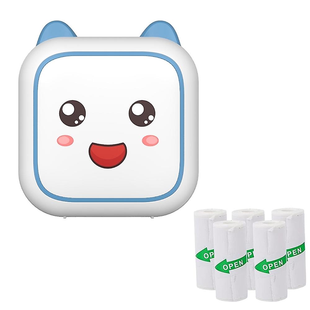 Thermische Printer Blauw+5 Stickers