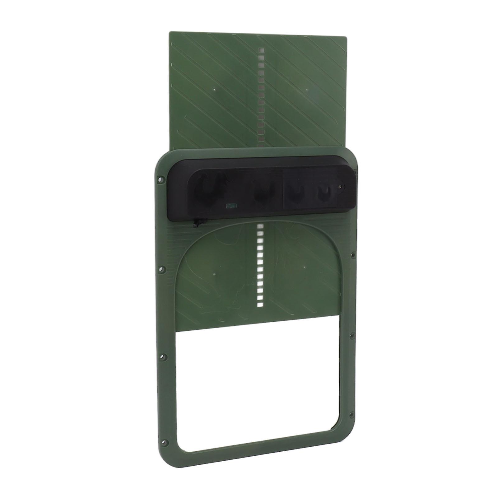 Automatic Solar Chicken Coop Door 35x24.2cm with Light Sensor