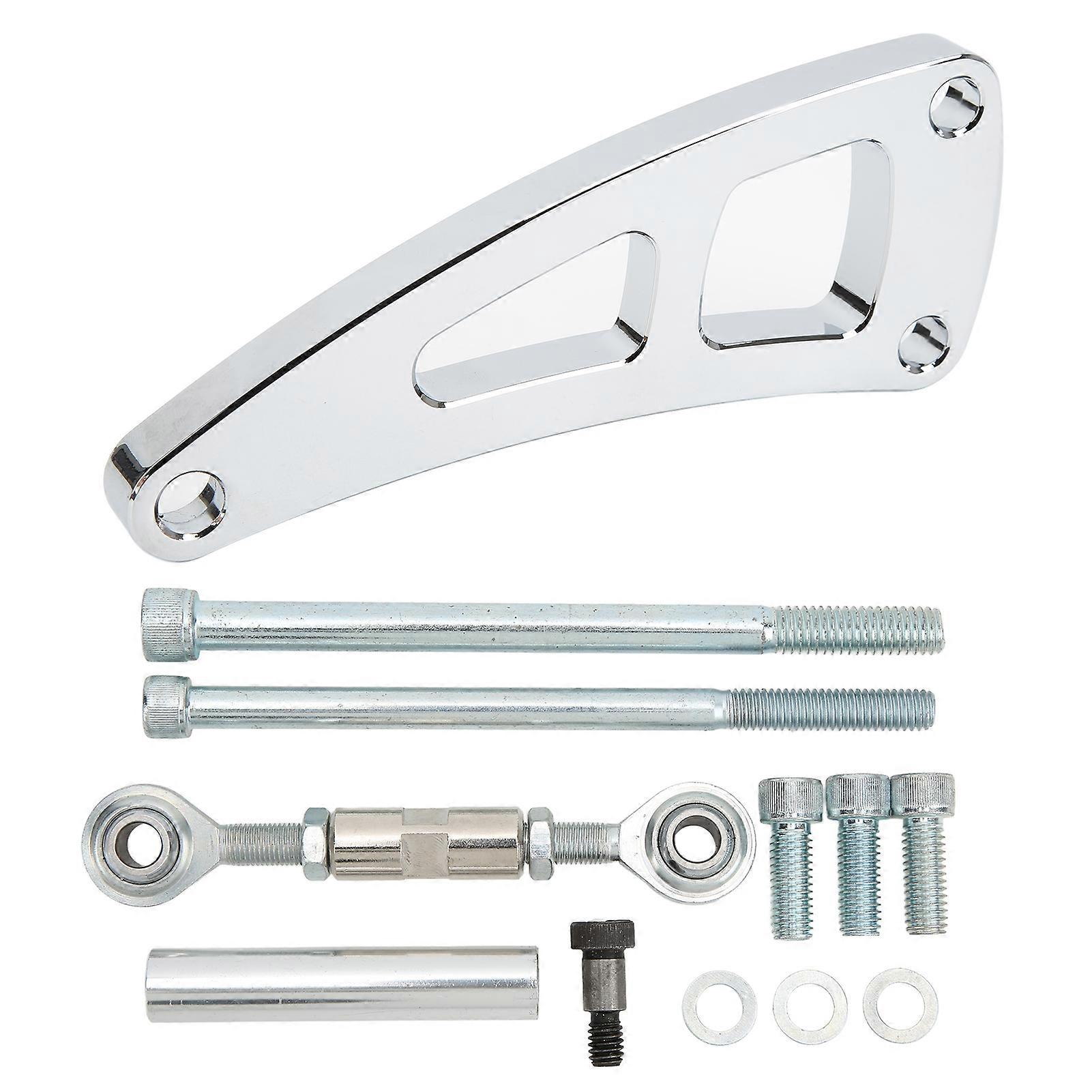 LWP Alternator Bracket Aluminium Alloy Polished Replacement for Chevy BBC 454 Long Water Pump
