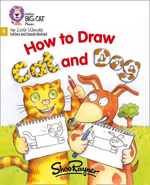 How To Draw Cat And Dog by Shoo Rayner Paperback Book