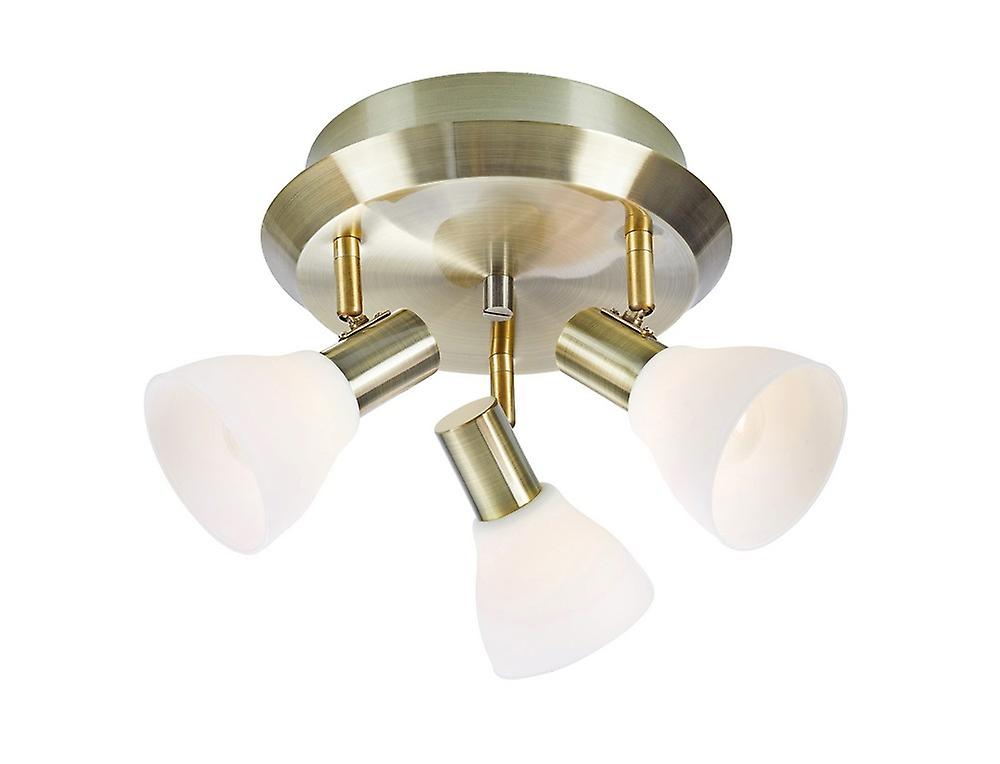 Markslojd VERO - 3 Light Ceiling Spotlight Cluster Lamp Anitque, E14