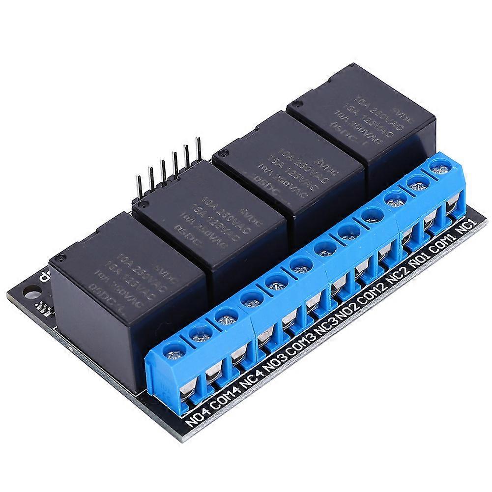4 Channel Bistable Relay Module SL25A04 5V Low Level Trigger