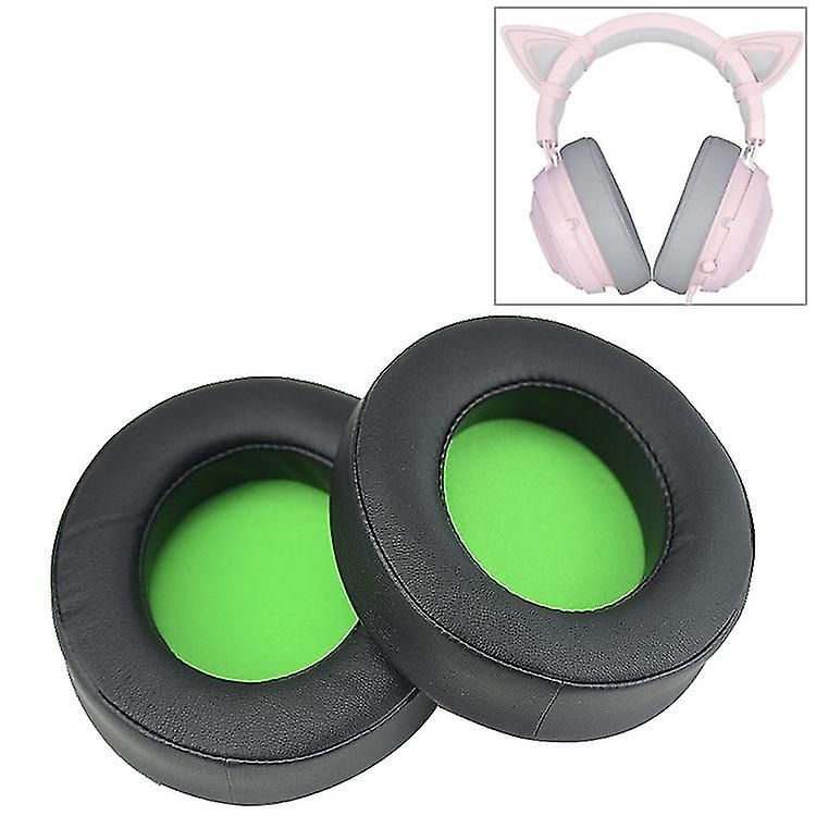 2 Pcs For Razer Kraken 7.1 V2 Pro Cushion Sponge Net Cover