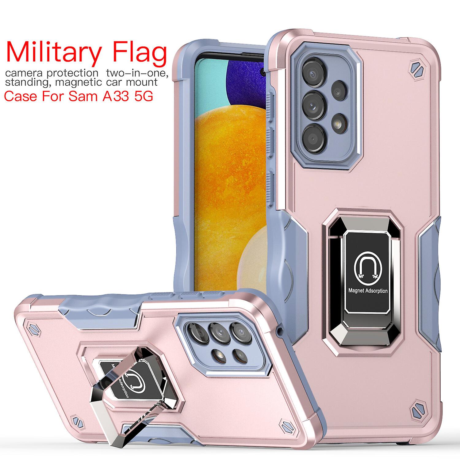 Case for Samsung A33 5G Shockproof Magnetic With Ring Holder