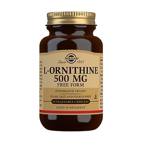 L-Ornithine 50 vegetable capsules (500mg)
