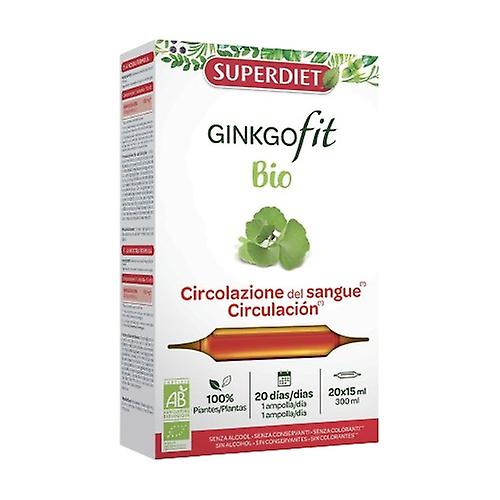 Ginkgofit Biloba 20 ampoules of 15ml