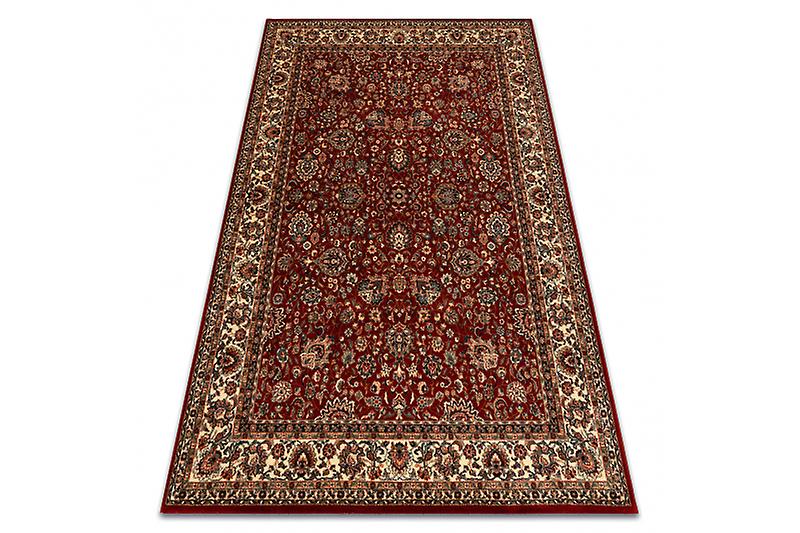 Wool carpet KASHQAI 4362 302 ornament claret / beige