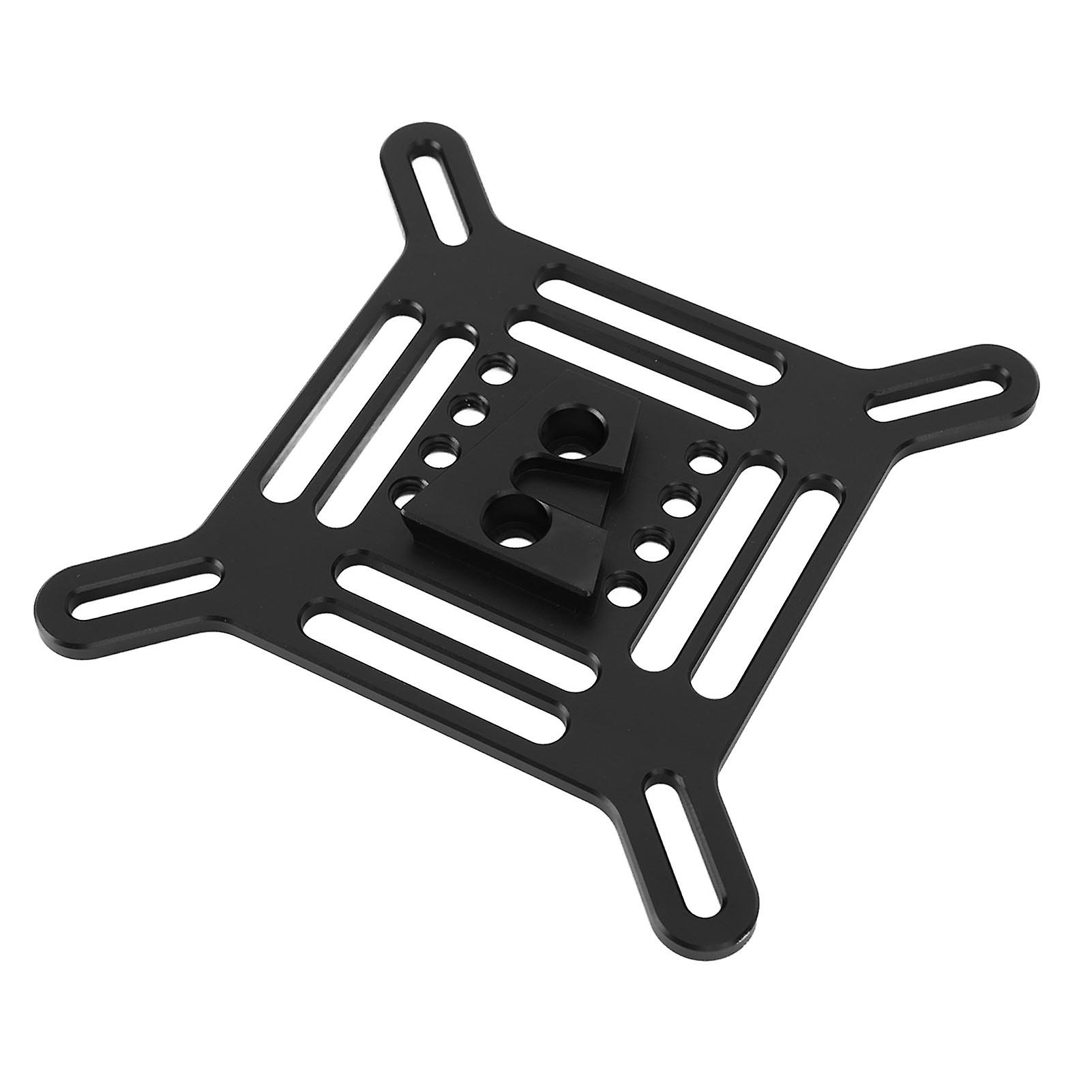 لوحة محول Vesa متعددة الوظائف 75 × 75 مم 100 × 100 مم من الألومنيوم لوحة قاعدة محول Vesa لقفص الكاميرا والحامل الثلاثي والشاشة