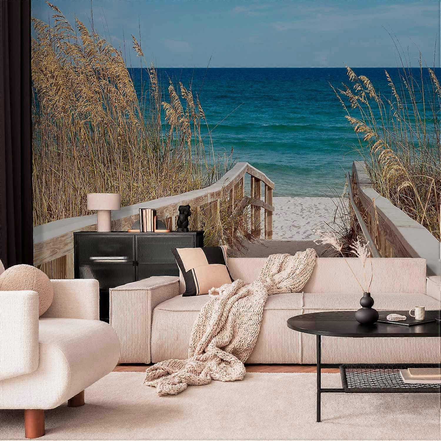 Falfestmény - Tengerparti nyár