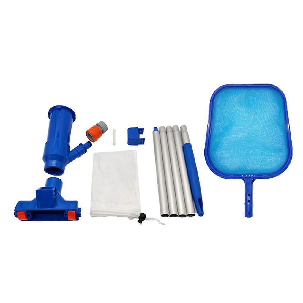 Basic Pool Care Kit Suction Head Cleaning Skimmer Kit Pool Cleaning Tool Accessories Pool Bottom Qui