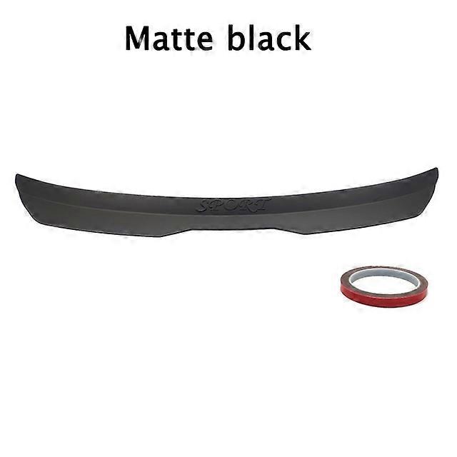 Universal hatchback rear roof lip spoiler wing Car spoiler Rear Roof Lip Spoiler Wing ABS Decoration Strips Fit Hatchback Car