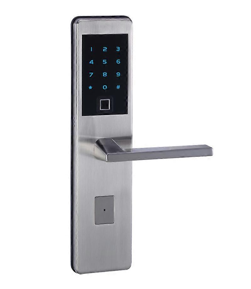Ttlock App Wifi Door Lock Security European Mortise Digital Code Smart Fingerprint Door Lock For Home