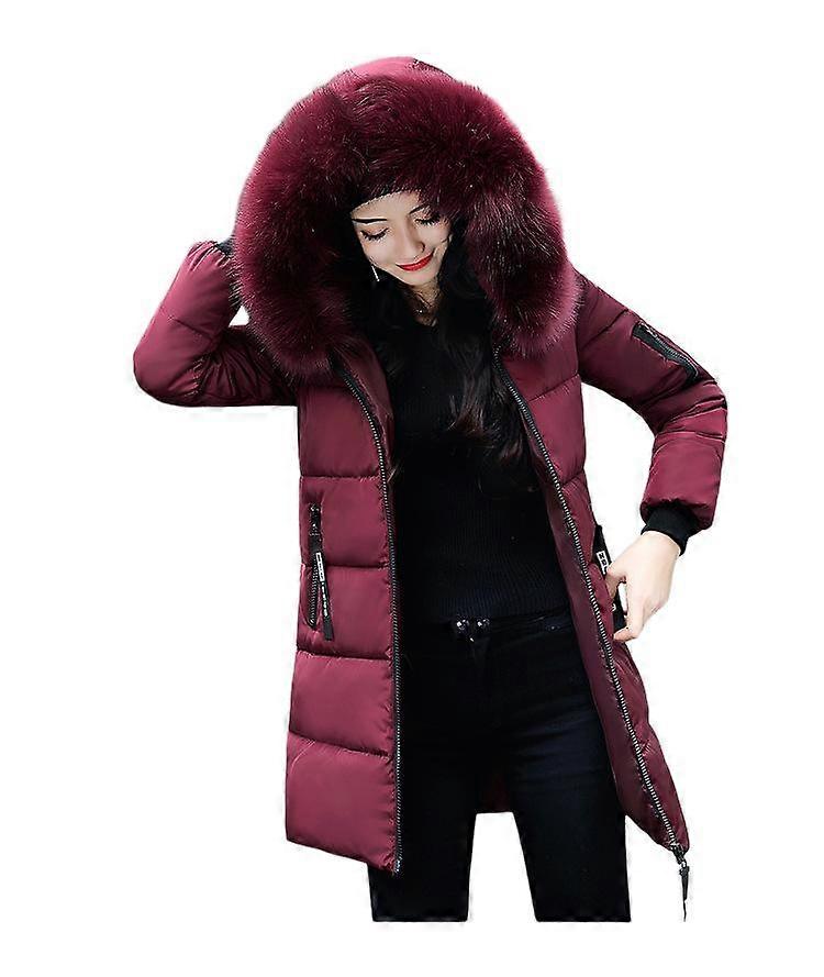Jackets For Women Winter Jacket Women Parka Big Fur Collar Hooded