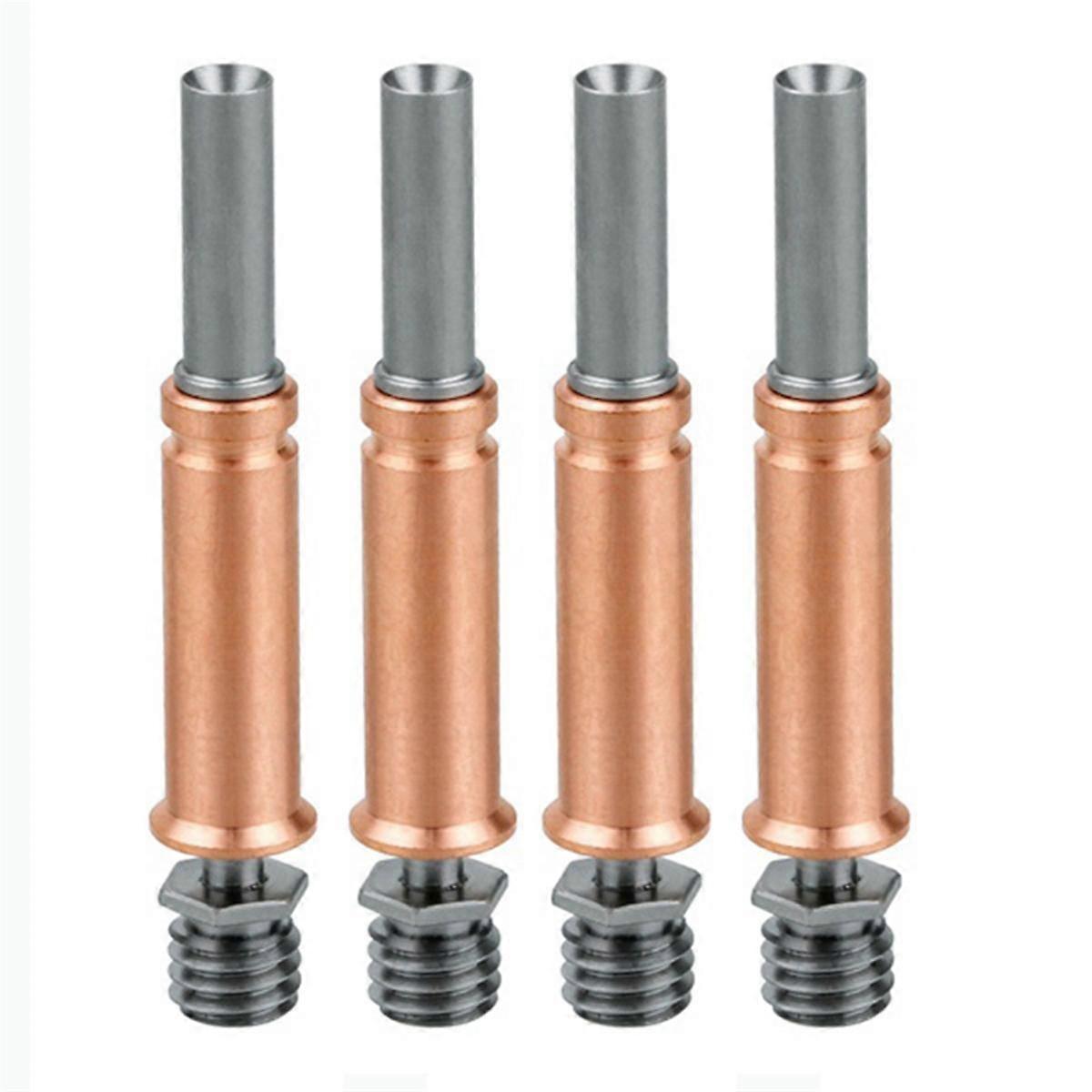 4pcs Bimetal Heatbreak Upgrade Throat for 3 Throats for 3 Hotend 3D Printer Accessories