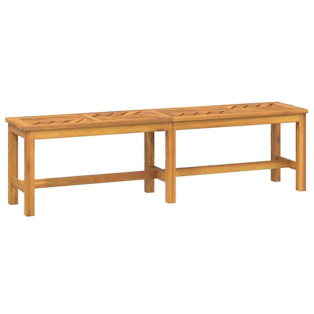 Garden Bench 150 Cm Solid Wood Acacia Patio Benches