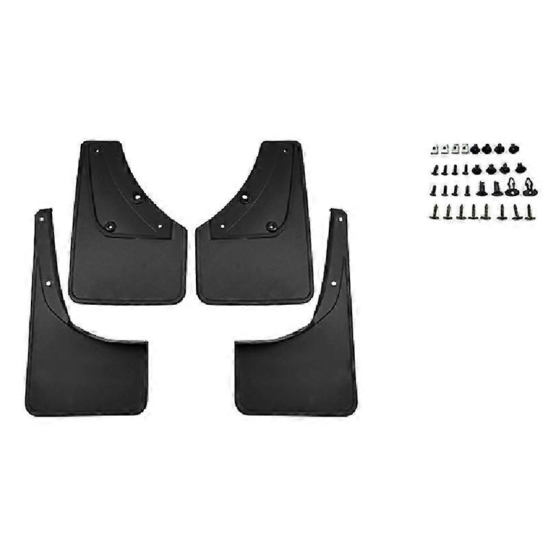 Car Mud Flaps for 2019-2023 Mudguards Mud Guard Flap Splash Flaps Accessories Black