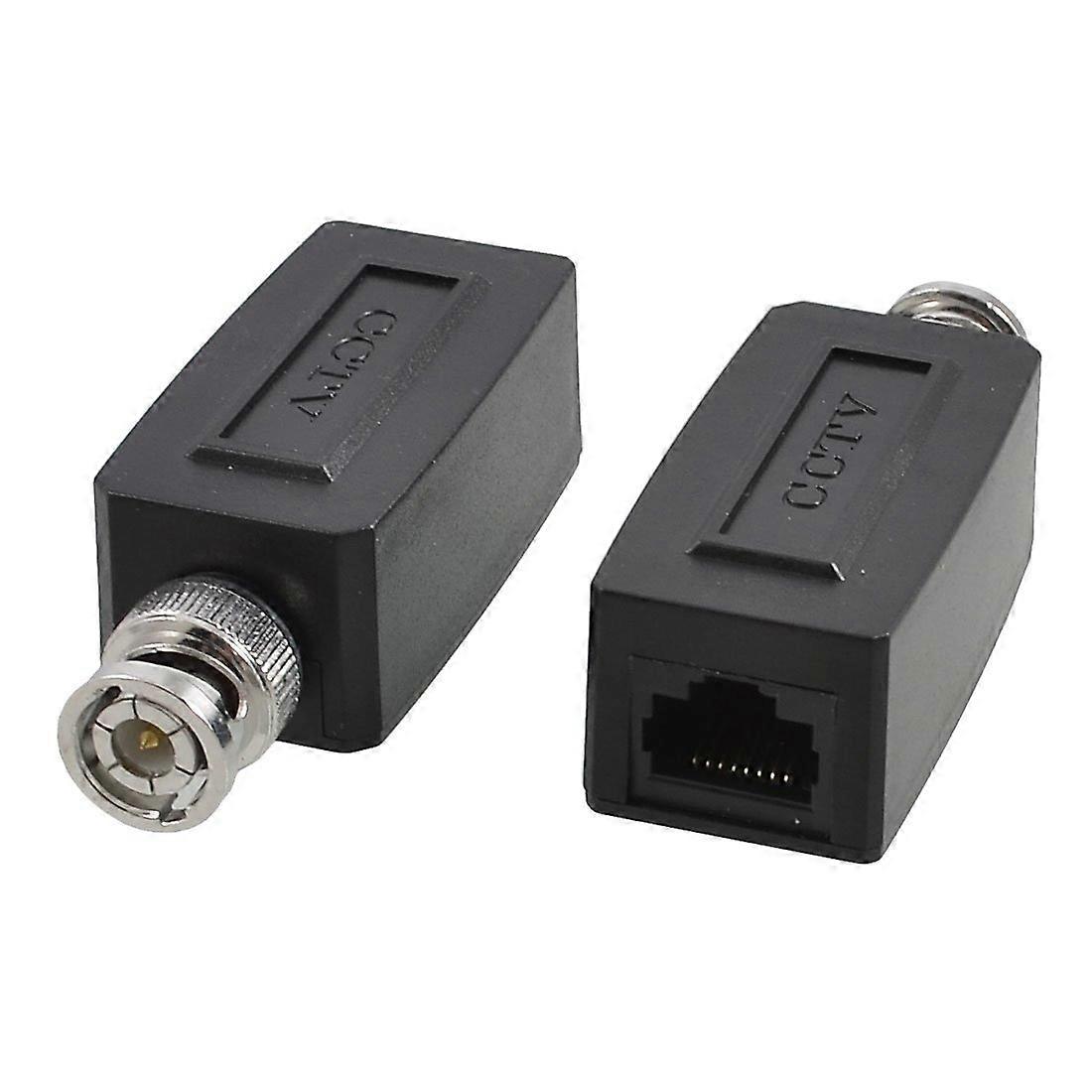 CCTV Câmera Coaxial BNC RJ45 UTP Cat5 Active Video Balun Par Transceptor