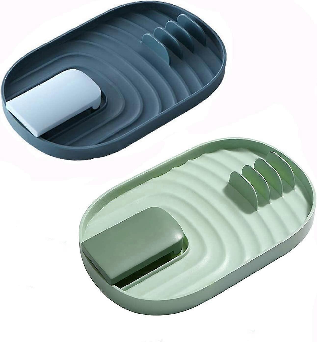 Pieces Foldable Lid Holder,Kitchen Utensil Rest Rack,Kitchen Utensil Laying Spoon Rest Shelf For Cooking Utensils