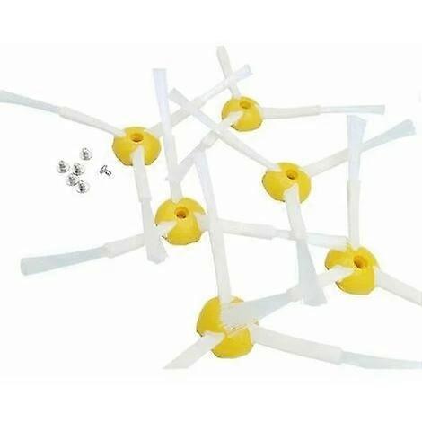 6pcs Sweeper Accessories - Universal 5 Series/6/7 Series/8 Series 9 Series Triangular Side Brushes