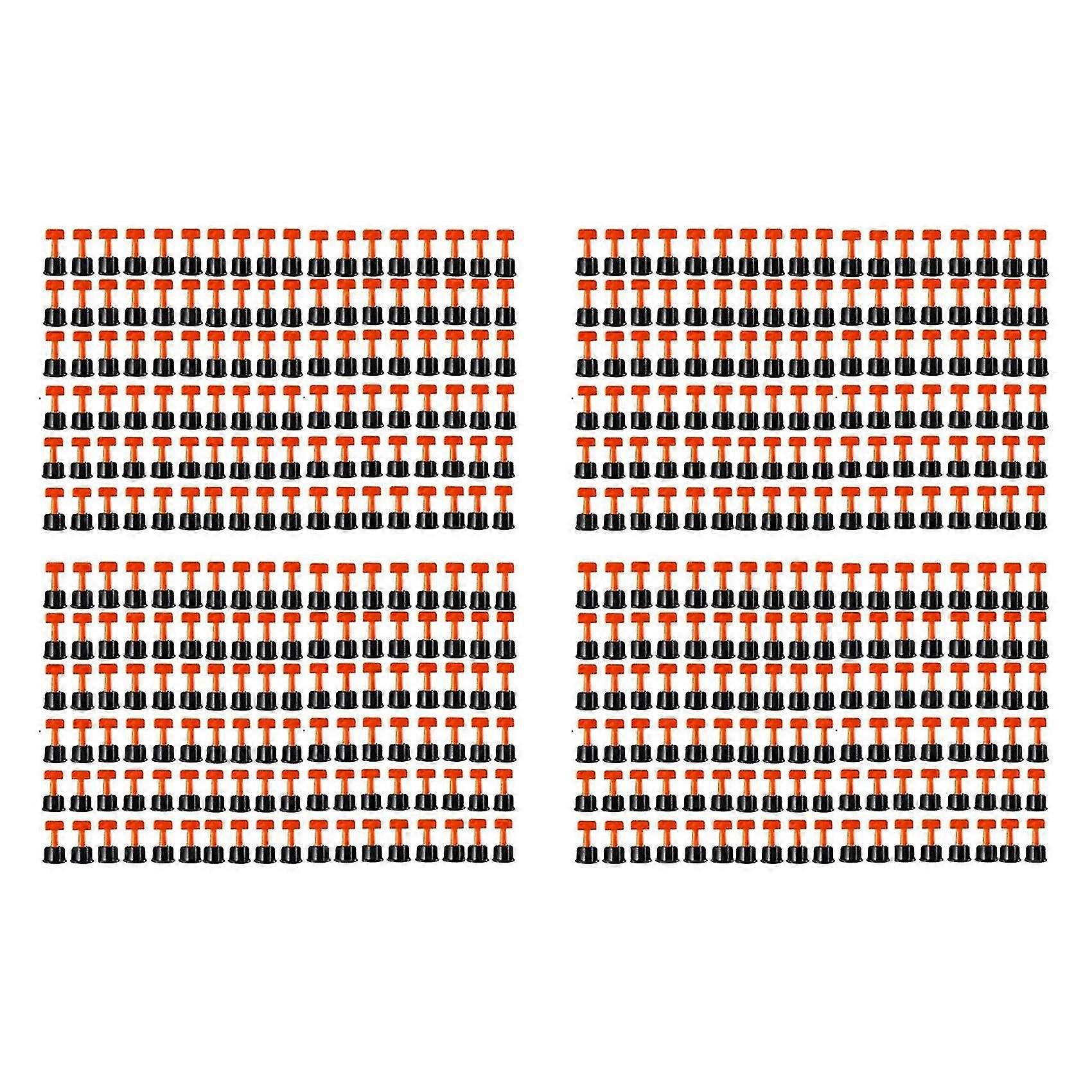 604 Pcs Flat Ceramic Level Wedges Tile Spacers Reusable Flooring Wall Tile Leveling System Leveler