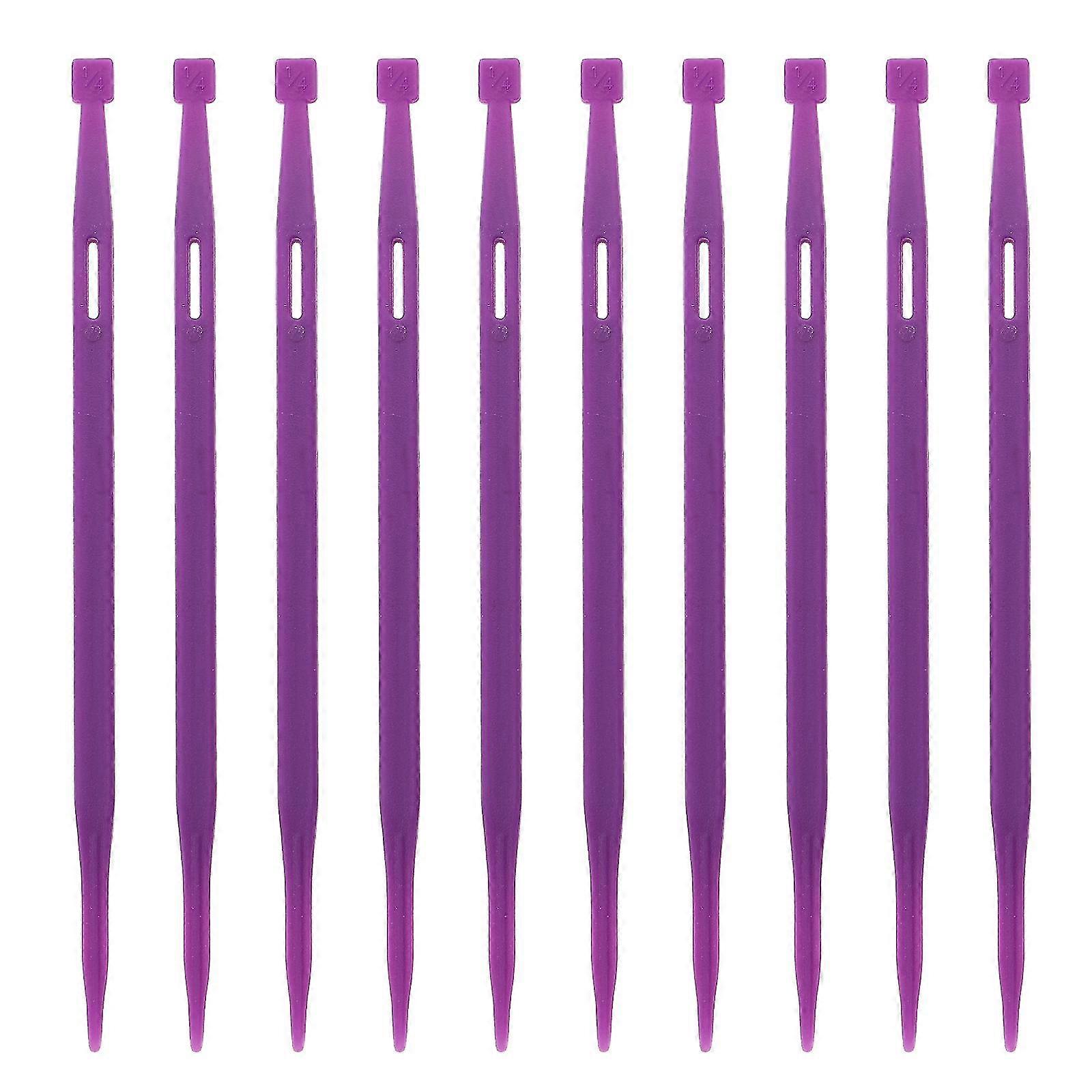10pcs Threading Cord Needles Plastic Sewing Needles Hand Sewing Needles