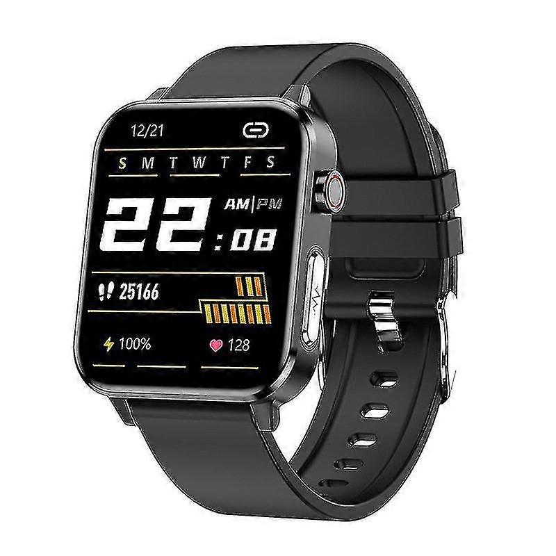 Smart Watch Ecg, Ip68 Waterproof Fitness Trackers With Body Temperature, 1,7 Inch Touch Screen Activity Tracker With Heart Rate Spo2 Pedometer   Press