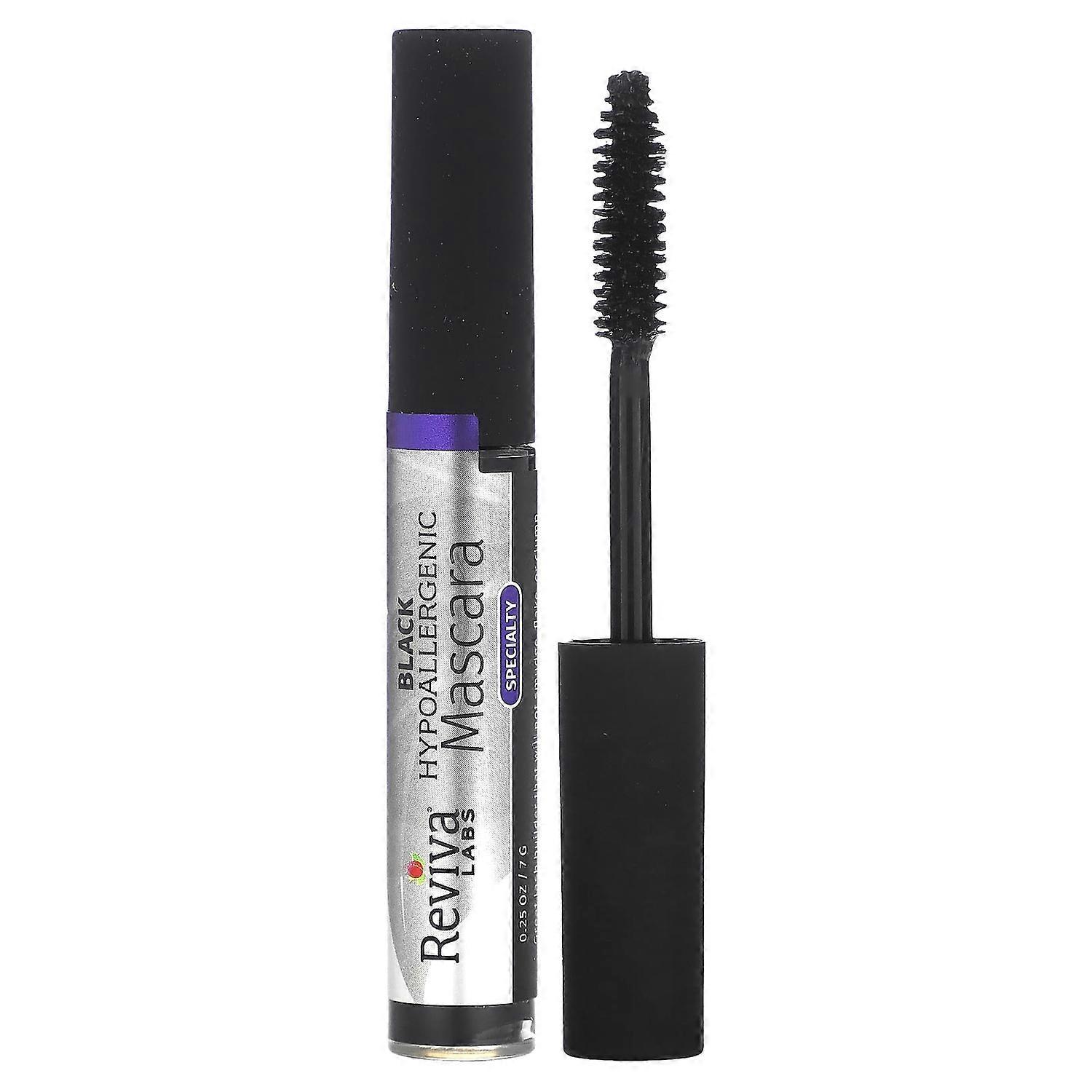 Reviva Labs, Hypoallergenic Mascara, Black, 0.25 oz (7 g)
