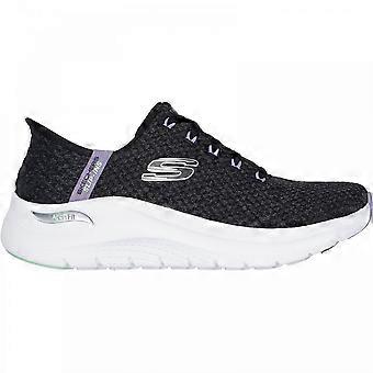 Damen Skechers Arch Fit 2.0 - Good Energy | Schwarz/Multi | Ganztägige komfortable und unterstützende Damen Turnschuhe