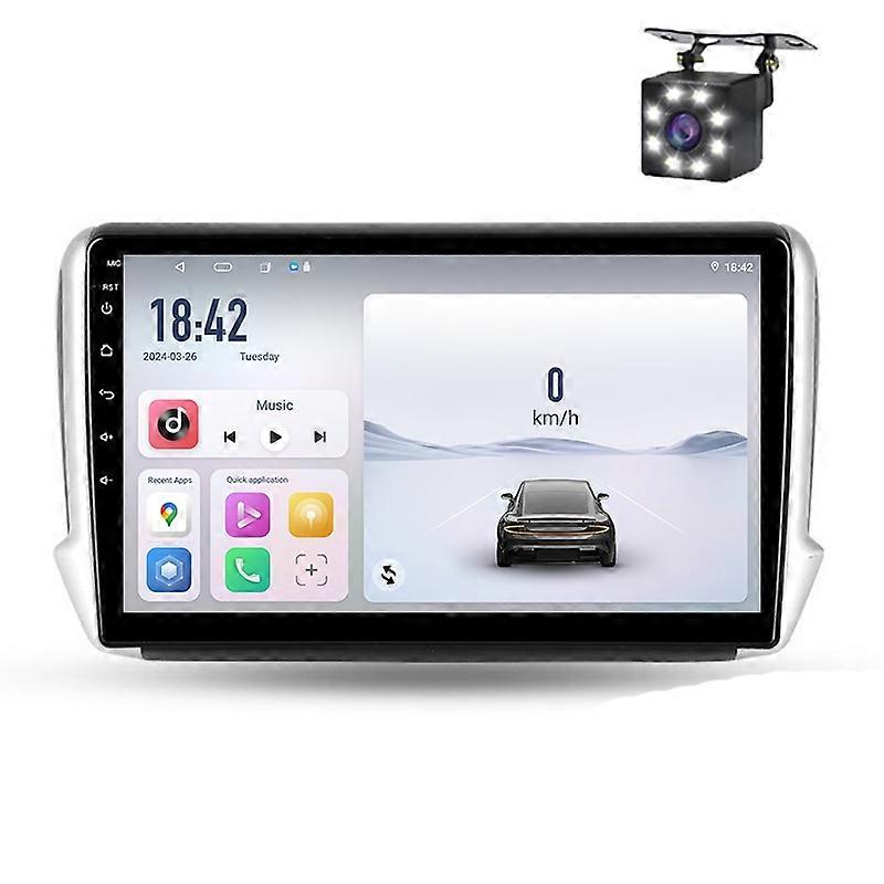 Car Radio For Peugeot 2008 1 2013 - 2020 Multimedia Video Player Navigation Auto