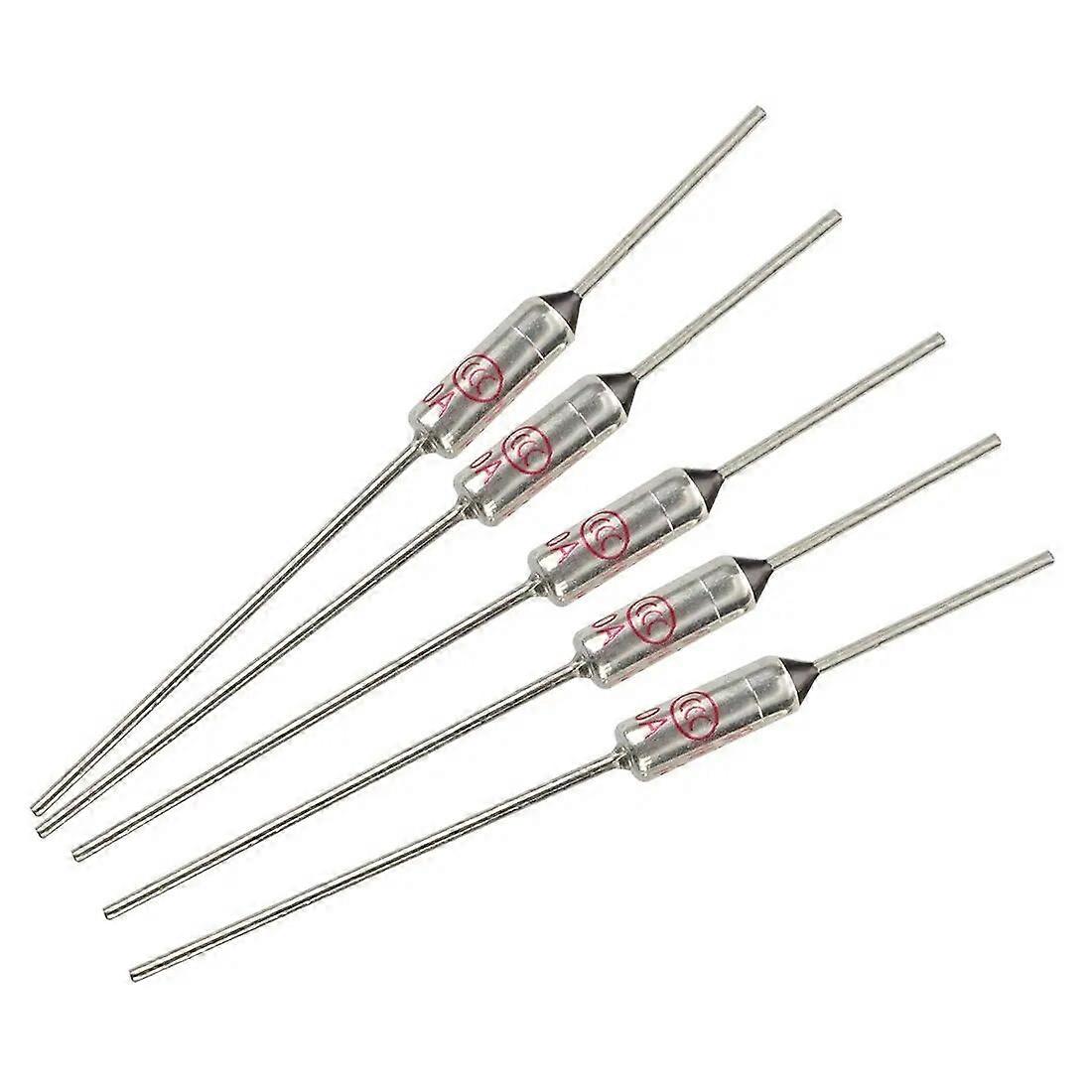 5 Pcs Circuit Cut Off TF 185 Celsius 250V 10A Temperature Thermal Fuses