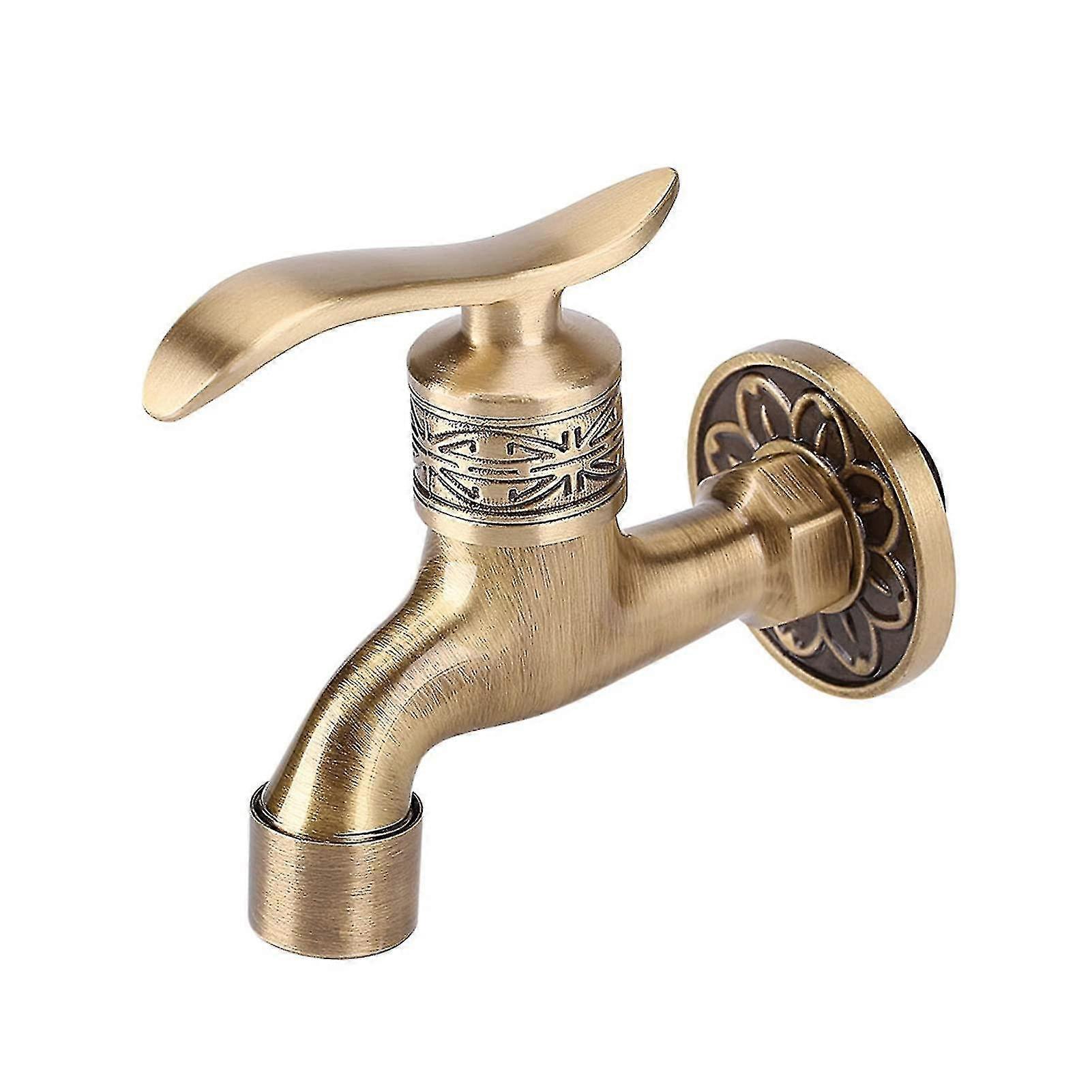 Faucet Mounted Lever Washing Machine Bathroom