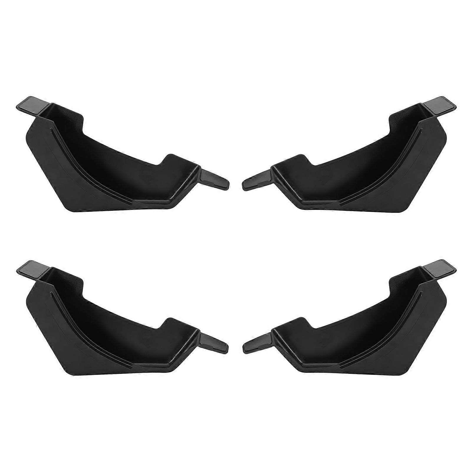 4Pcs αφιερωμένο κουτί αποθήκευσης πόρτας Λαβή πόρτας τροποποιημένο κουτί αποθήκευσης για Tesla Μοντέλο 3/Y κάθισμα αυτοκινήτου Οργάνωση κουτιού Αξεσουάρ αυτοκινήτου