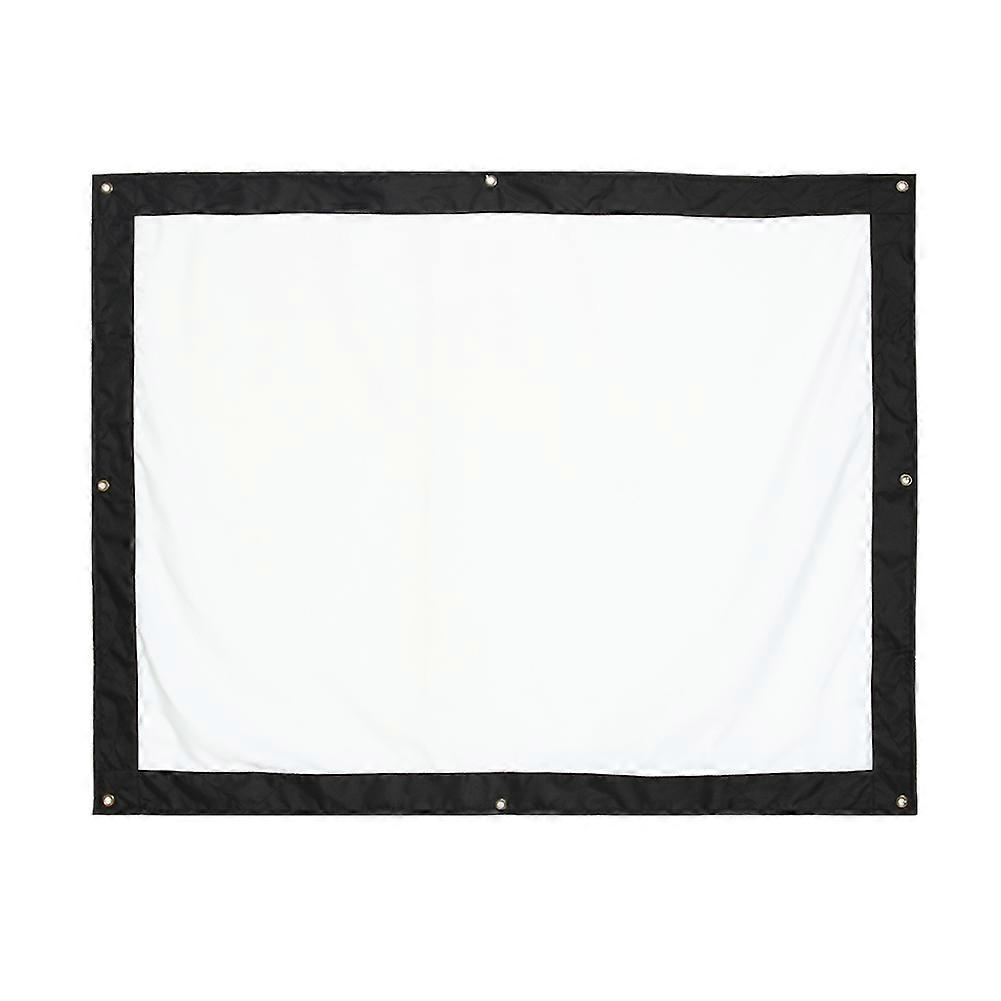 72 polegadas 4:3 interior ao ar livre cinema cinema tela projetor branco fosco YEMAA