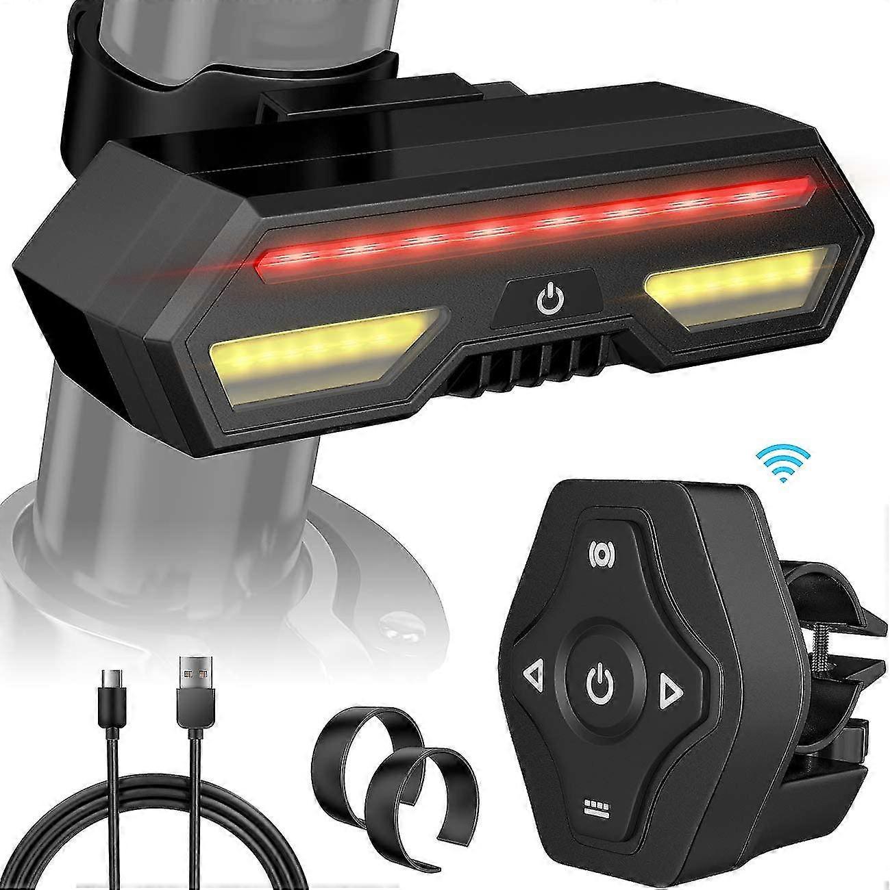 Waterproof Led Bicycle Rear Light For Usb Charging