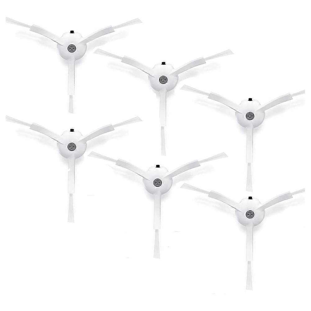 6Pcs Side Brush Replacement for S6 S6 Pure S5 S5 Max S4 E4 E20 E25 E35 C10 S50 S51 Robot Vacuum Par
