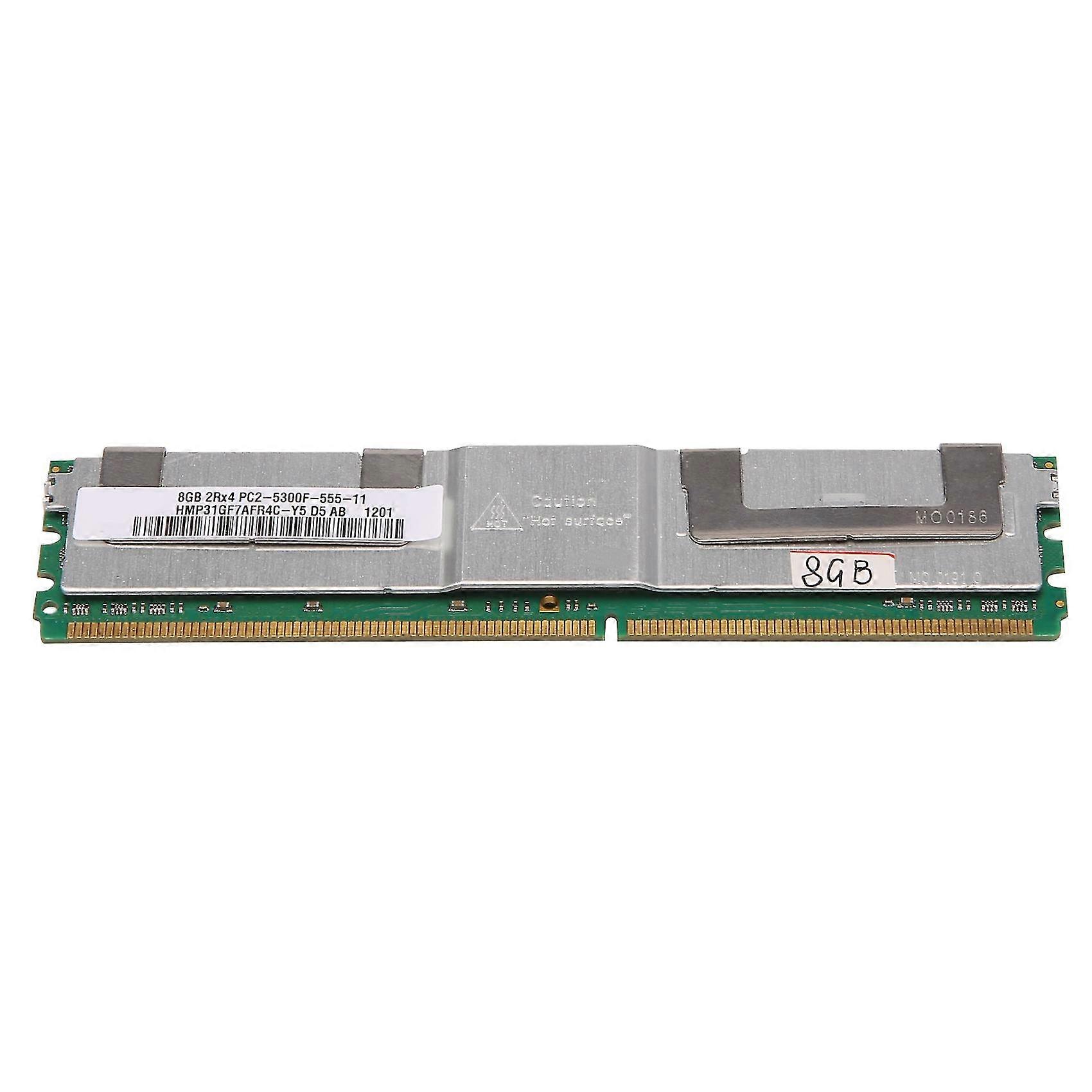 Ddr2 8gb Ram Memory 667mhz Pc2 5300 240 Pins 1.8v Fb Dimm With Cooling Vest For Amd Desktop Memory