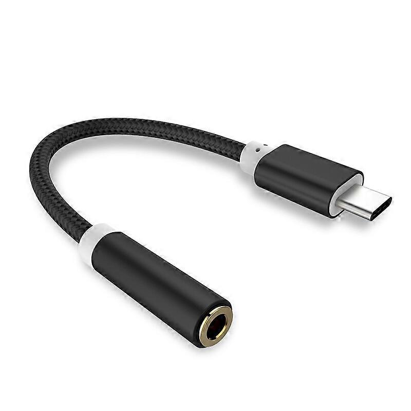 USB Type C To 3.5mm Aux Adapter Type-c 3 5 Jack Audio Headphone Cable For