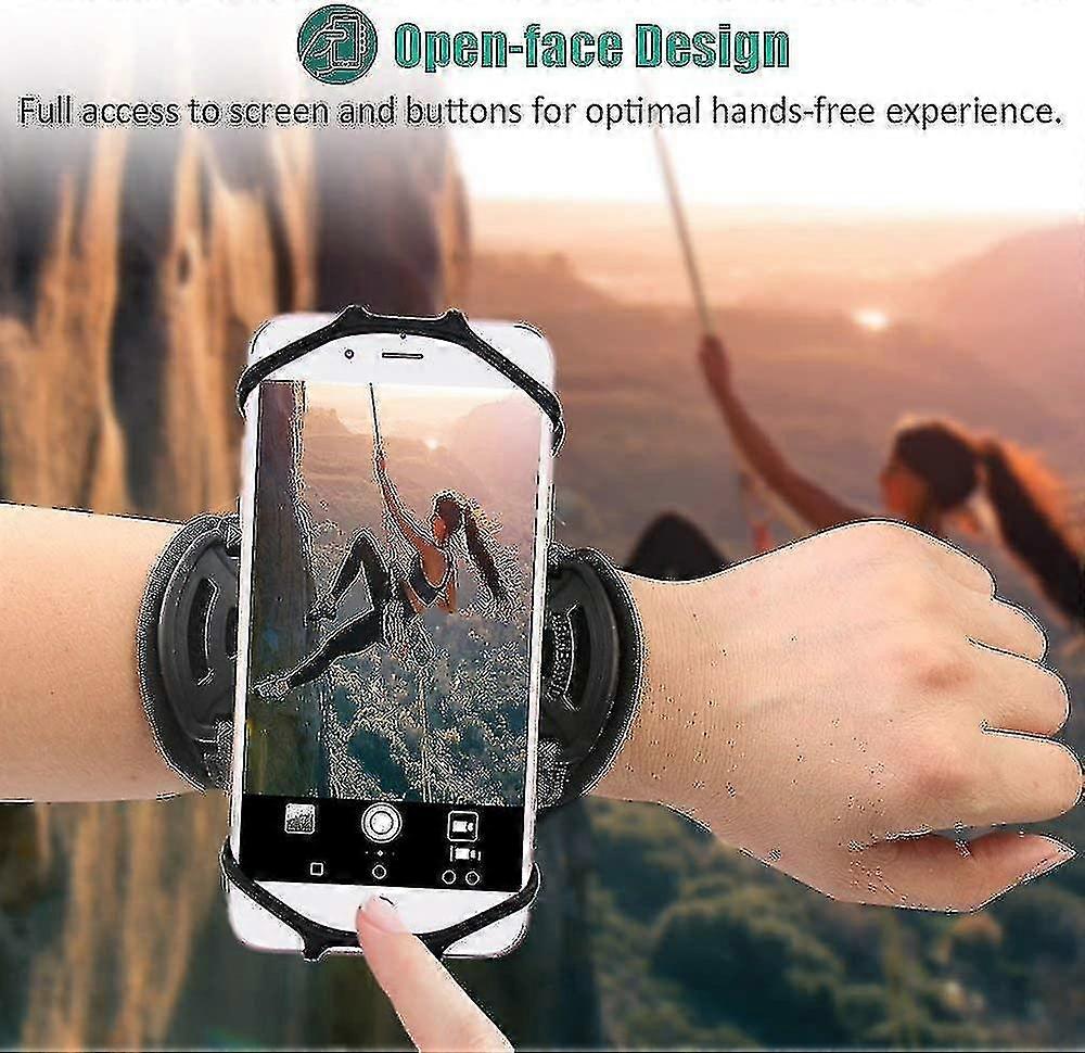 Mobile Phone Pocket Running, 360 Rotation Wrist Mobile Phone Holder Jogging For All Phones With The Screen Of, Mobile Phone Armband With Key Holder F