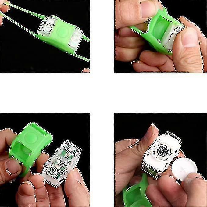 6 Pcs Clip On Led Bike Lights, Waterproof Silicone Bike Lights Silicone Led Bike Light Set For Road Mountain Bike