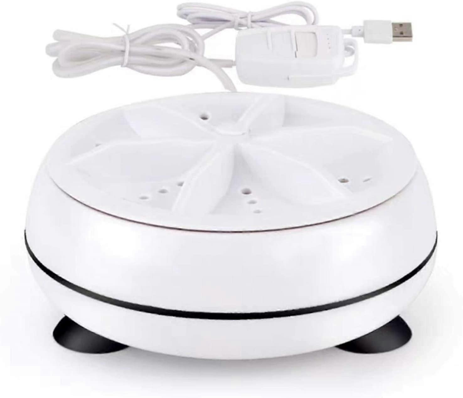 Mini Portable Ultrasonic Dirt Removing Washing Machine USB Cable for Travel Home Business Trip