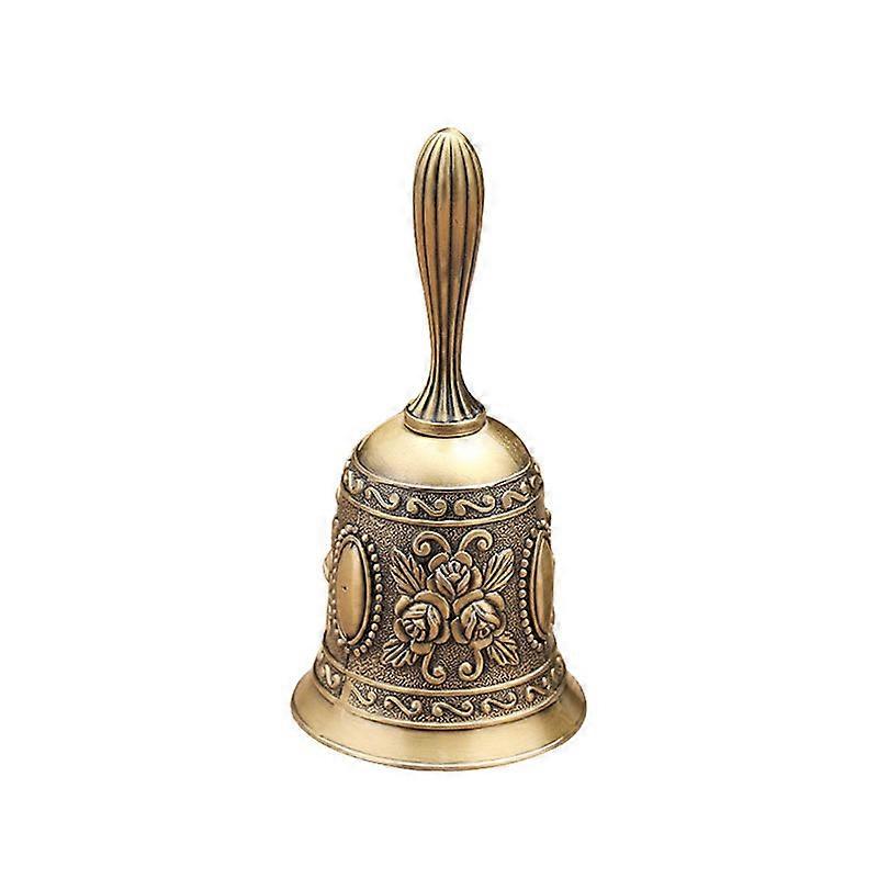 Bell, Zinc Alloy Classic Loud Call Bell Service Traditional Hand Call Bell For School Reception Dinner Service