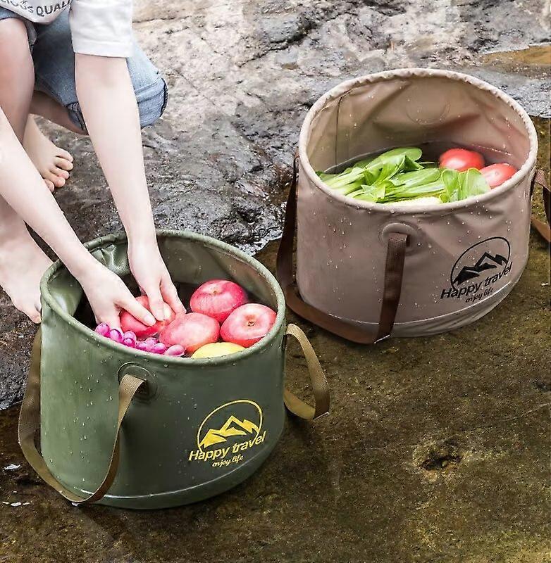 Hopfällbar hink Camping Vattenförvaring