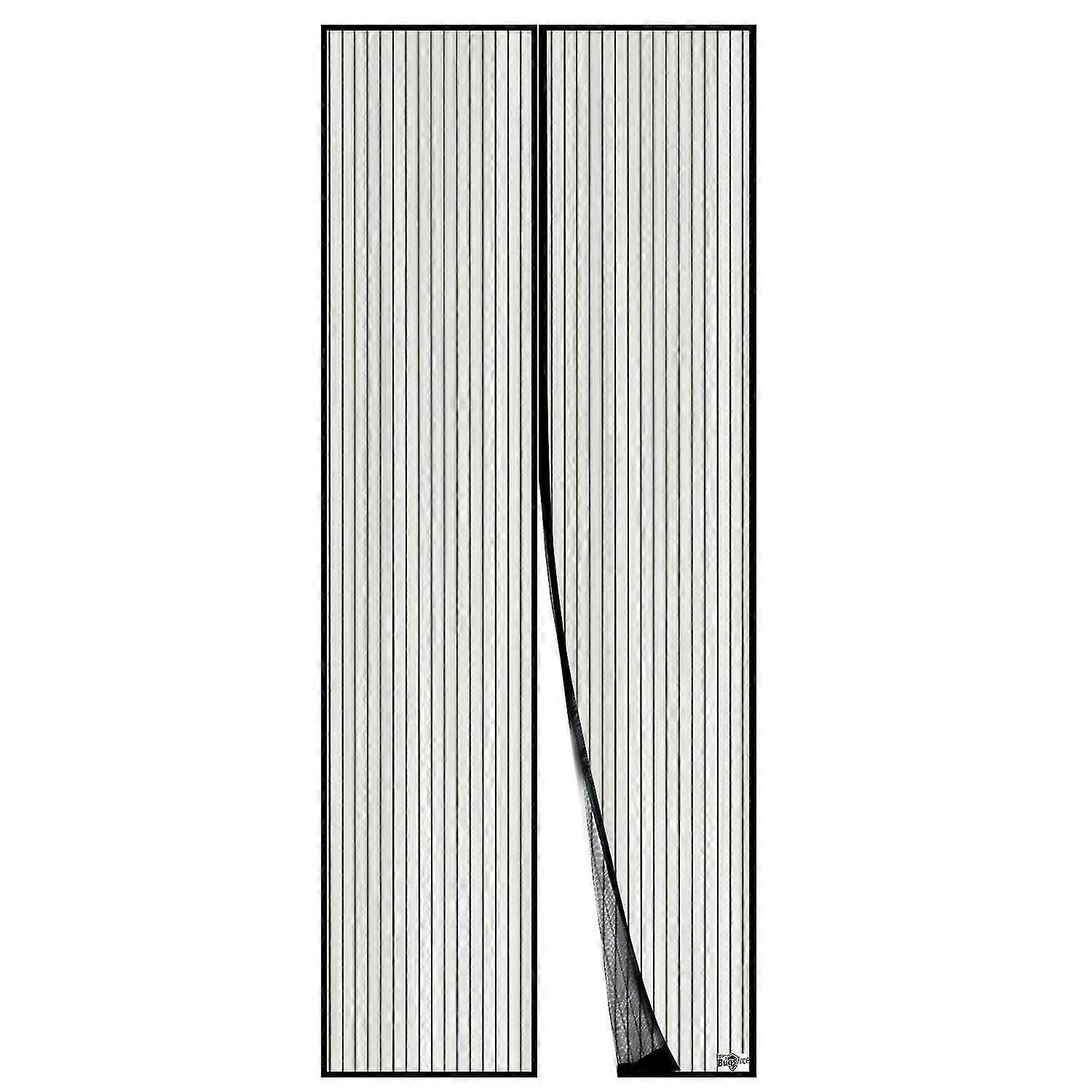 Magnetic Screen Door Mesh Curtain, Magnetic Top-to-bottom Seal Snaps Shuts Automatically, Keep Fresh Air In