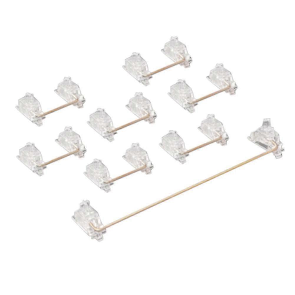 Pcb Stabilizer Screw-in Stabilizers Transparent Gold-plated 6.25u Customized Mechanical Keyboard Pcb
