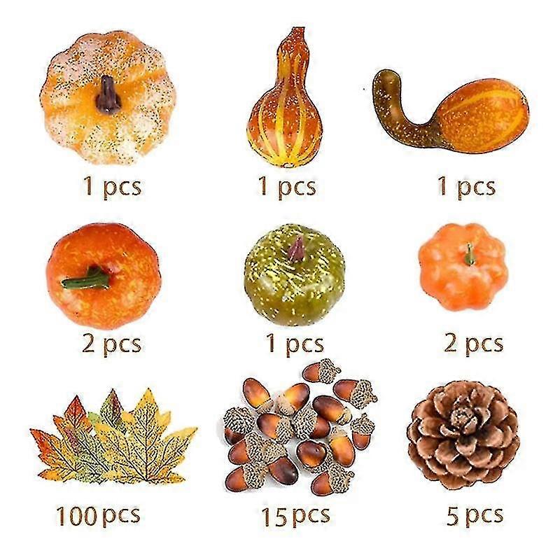 Artificial Pumpkins Halloween Simulation Pumpkinartificial Fake Pumpkin Sui