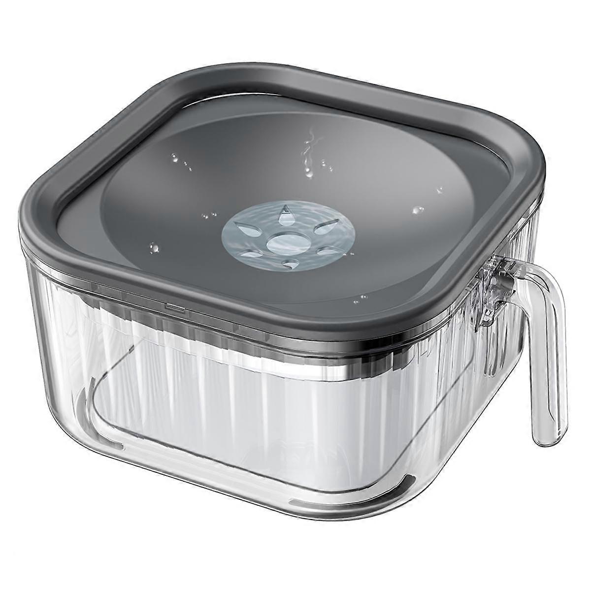 2.5L犬用ウォーターボウルこぼれなし、86オンスこぼれ防止犬用ボウルゆっくり飲むため、アンチスプラッシュノーメストラン