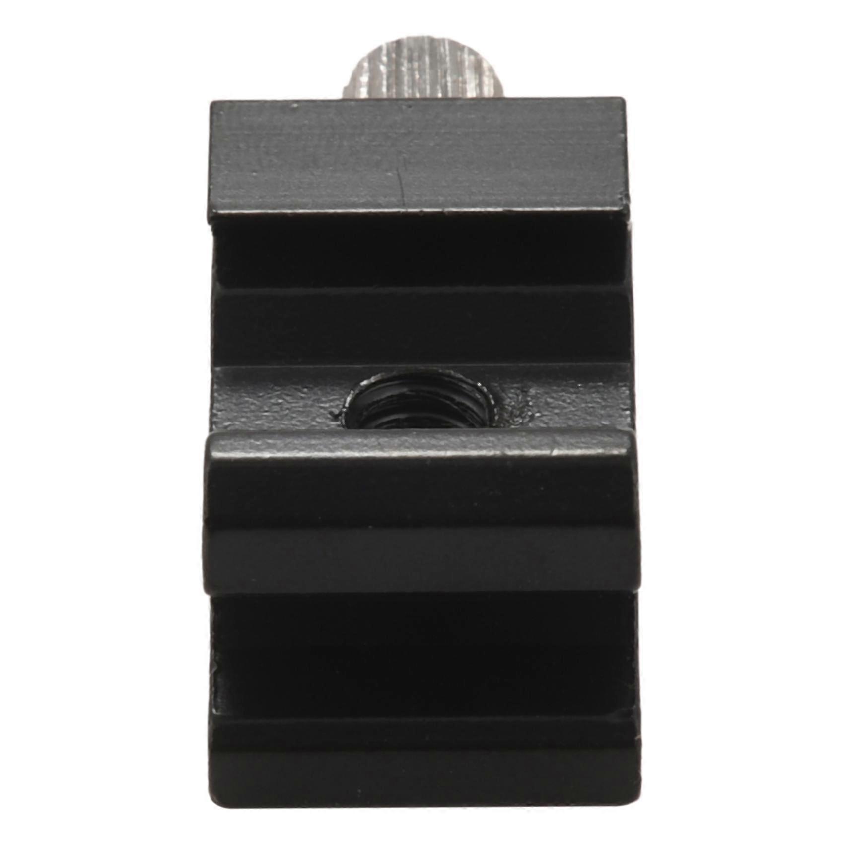 2 Pack Cold Shoe Bracket Ajustable Metal Cold Shoe Adapter Mount para Dslr Camera Flash Shoe Mount